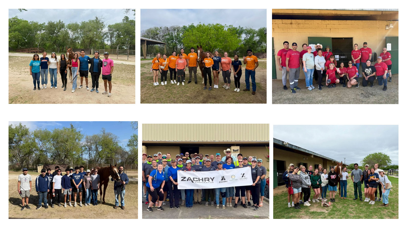 volunteer collage